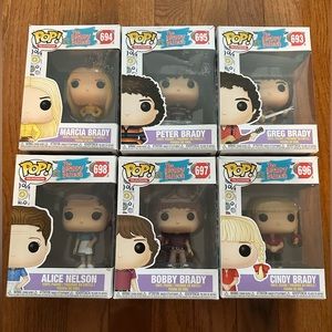 The Brady Bunch Funko Pop Set